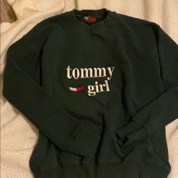 Tommy Hilfiger Sweaters - tommy Hilfiger girl sweatshirt rare vintage
